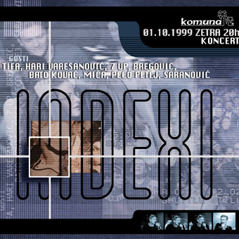 Indexi – Koncert Zetra 01.10.1999.